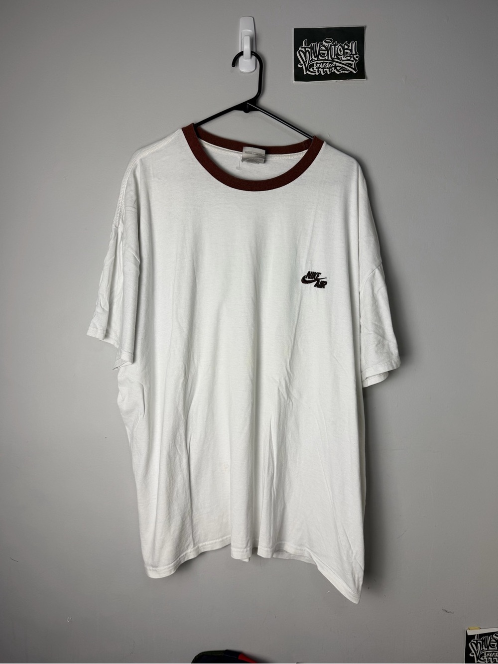 Vtg Y2K Nike Air Ringer Tee